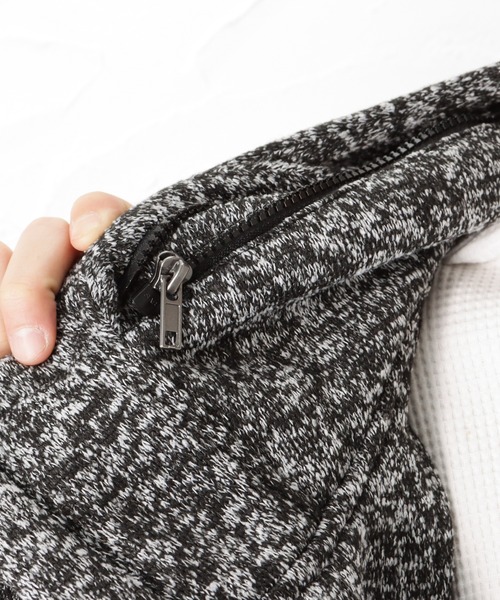 Norton（ノートン）の「Norton ノートン ポリ杢ボリュームネック パーカー ジャケット（パーカー・メンズ・ブラック/グレー・M/L/XL/XXL）」の11枚目の写真