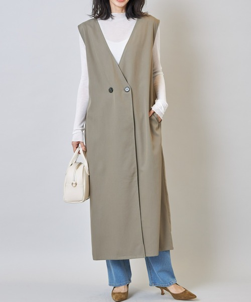 2wayジレワンピース ワンピース ワンピース Nostalgia アンドドットノスタルジア のファッション ワンピース ドレス