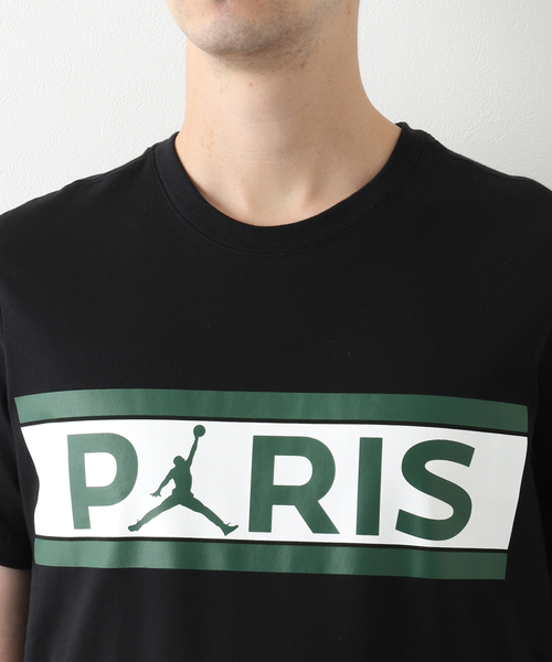 JORDAN BRAND（ジョーダンブランド）の「【JORDAN × Paris Saint-Germain】ワールドマーク Tシャツ（Tシャツ/カットソー・メンズ・ブラック・SMALL/MEDIUM/LARGE/X-LARGE/XX-LARGE）」の20枚目の写真