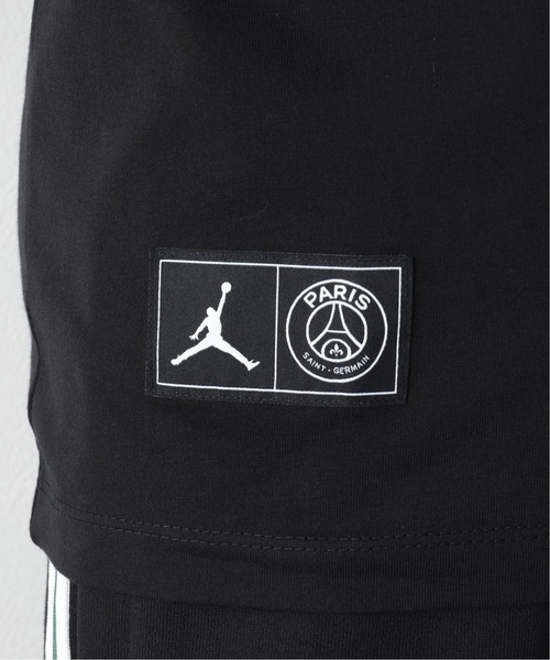 JORDAN BRAND（ジョーダンブランド）の「【JORDAN × Paris Saint-Germain】ワールドマーク Tシャツ（Tシャツ/カットソー・メンズ・ブラック・SMALL/MEDIUM/LARGE/X-LARGE/XX-LARGE）」の12枚目の写真