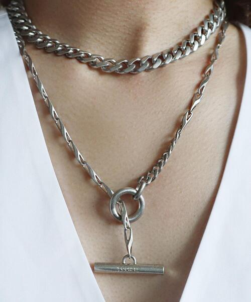 ASTRAET(アストラット)の「<in mood>COMBI A ネックレス(ネックレス・レディース・ゴールド/シルバー・FREE)」の12枚目の写真