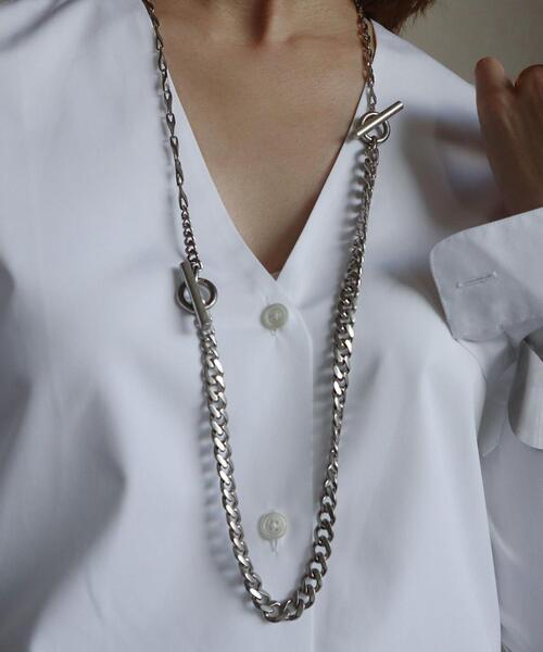 ASTRAET(アストラット)の「<in mood>COMBI A ネックレス(ネックレス・レディース・ゴールド/シルバー・FREE)」の13枚目の写真