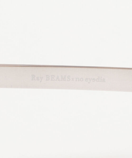 Ray BEAMS(レイビームス)の「noeyedia × Ray BEAMS / 別注 サングラス "NE430"(サングラス・レディース・ライトグレー/ブラウン・FREE)」の8枚目の写真