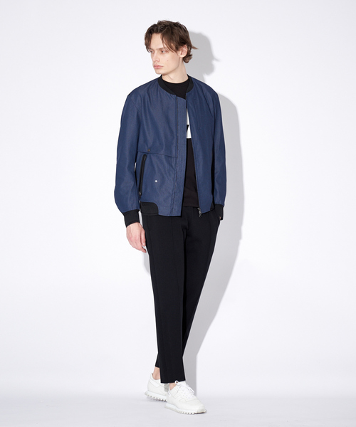 5351 POUR LES HOMMES(ゴーサンゴーイチプールオム)の「デニムシーリング ブルゾン(ブルゾン・メンズ・インディゴブルー・46/48/50)」の2枚目の写真