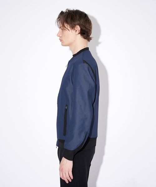 5351 POUR LES HOMMES(ゴーサンゴーイチプールオム)の「デニムシーリング ブルゾン(ブルゾン・メンズ・インディゴブルー・46/48/50)」の3枚目の写真