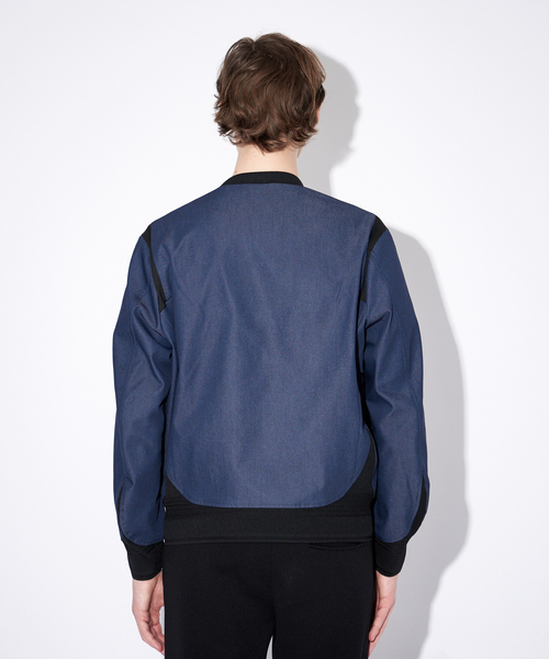 5351 POUR LES HOMMES(ゴーサンゴーイチプールオム)の「デニムシーリング ブルゾン(ブルゾン・メンズ・インディゴブルー・46/48/50)」の4枚目の写真
