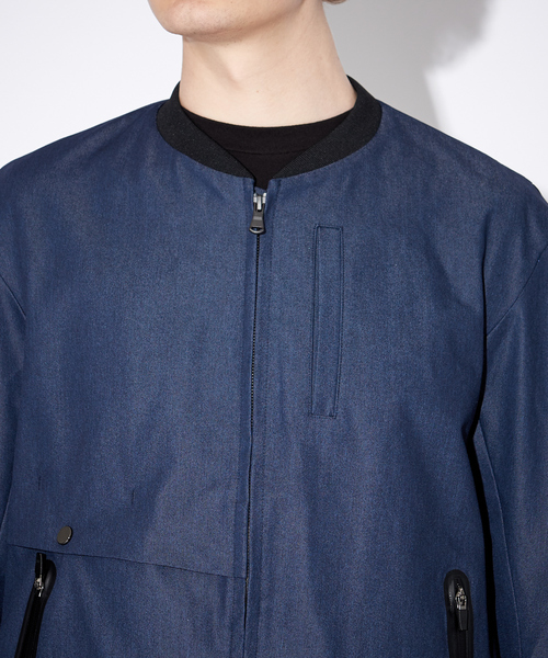 5351 POUR LES HOMMES(ゴーサンゴーイチプールオム)の「デニムシーリング ブルゾン(ブルゾン・メンズ・インディゴブルー・46/48/50)」の5枚目の写真