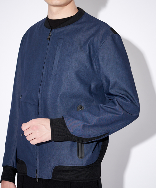 5351 POUR LES HOMMES(ゴーサンゴーイチプールオム)の「デニムシーリング ブルゾン(ブルゾン・メンズ・インディゴブルー・46/48/50)」の6枚目の写真