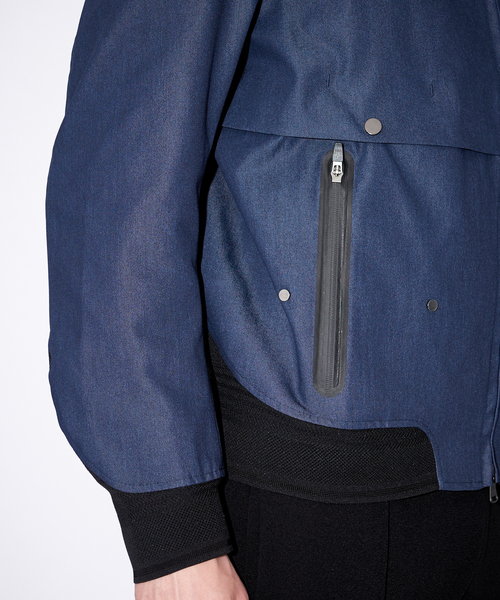 5351 POUR LES HOMMES(ゴーサンゴーイチプールオム)の「デニムシーリング ブルゾン(ブルゾン・メンズ・インディゴブルー・46/48/50)」の9枚目の写真