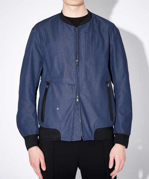 5351 POUR LES HOMMES(ゴーサンゴーイチプールオム)の「デニムシーリング ブルゾン(ブルゾン・メンズ・インディゴブルー・46/48/50)」の11枚目の写真