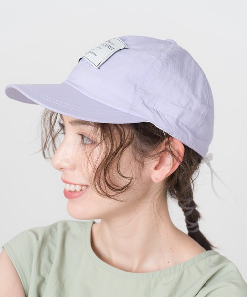 LAYMEE(レイミー)の「Colber Cap / コルバーキャップ(キャップ・レディース・ブラック/イエロー/オレンジ/アイボリー/ラベンダー・FREE)」の3枚目の写真