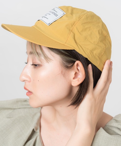 LAYMEE(レイミー)の「Colber Cap / コルバーキャップ(キャップ・レディース・ブラック/イエロー/オレンジ/アイボリー/ラベンダー・FREE)」の12枚目の写真