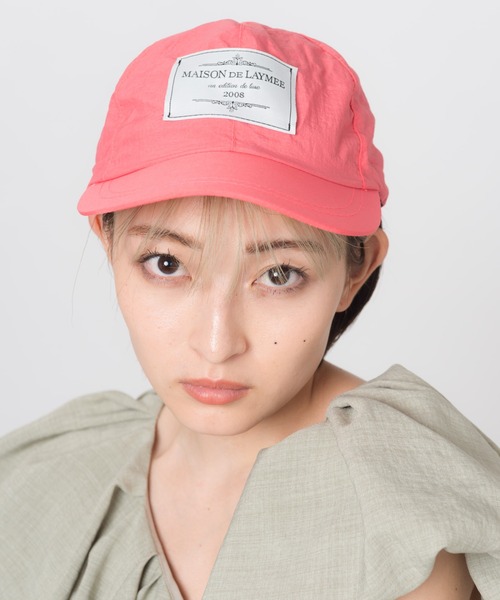 LAYMEE(レイミー)の「Colber Cap / コルバーキャップ(キャップ・レディース・ブラック/イエロー/オレンジ/アイボリー/ラベンダー・FREE)」の14枚目の写真