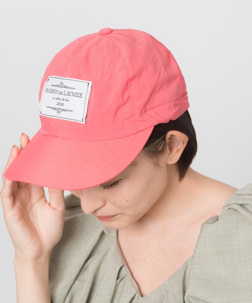 LAYMEE(レイミー)の「Colber Cap / コルバーキャップ(キャップ・レディース・ブラック/イエロー/オレンジ/アイボリー/ラベンダー・FREE)」の19枚目の写真