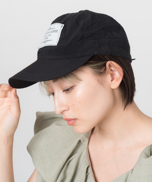 LAYMEE(レイミー)の「Colber Cap / コルバーキャップ(キャップ・レディース・ブラック/イエロー/オレンジ/アイボリー/ラベンダー・FREE)」の21枚目の写真