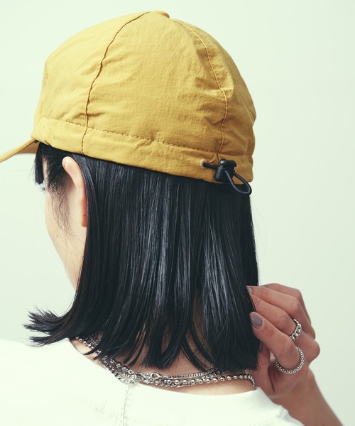 LAYMEE(レイミー)の「Colber Cap / コルバーキャップ(キャップ・レディース・ブラック/イエロー/オレンジ/アイボリー/ラベンダー・FREE)」の17枚目の写真