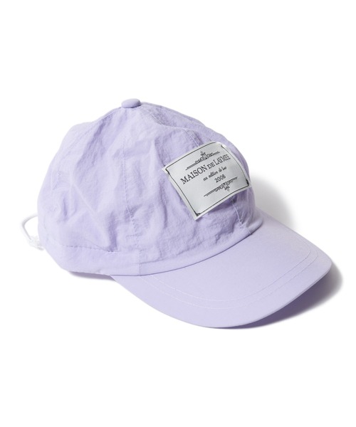 LAYMEE(レイミー)の「Colber Cap / コルバーキャップ(キャップ・レディース・ブラック/イエロー/オレンジ/アイボリー/ラベンダー・FREE)」の8枚目の写真