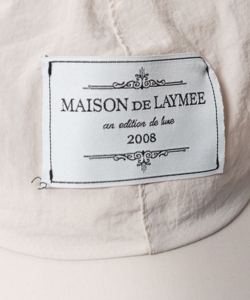 LAYMEE(レイミー)の「Colber Cap / コルバーキャップ(キャップ・レディース・ブラック/イエロー/オレンジ/アイボリー/ラベンダー・FREE)」の20枚目の写真