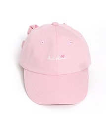 KP DECO | 後チュールリボン付きコットンツイルキャップ(M-L)(キャップ)
