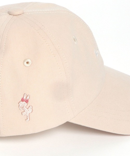 KP DECO(ケーピーデコ)の「後チュールリボン付きコットンツイルキャップ(M-L)(キャップ・キッズ・ベージュ/ピンク・LARGE/MEDIUM)」の6枚目の写真