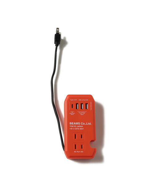 bpr BEAMS（ビーピーアール ビームス ）の「BEAMS / AC＆USB タップ（生活家電・メンズ・オレンジ・ONE SIZE）」の11枚目の写真