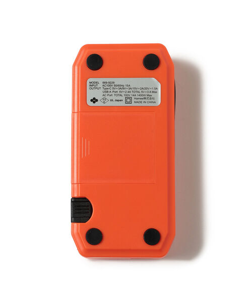 bpr BEAMS（ビーピーアール ビームス ）の「BEAMS / AC＆USB タップ（生活家電・メンズ・オレンジ・ONE SIZE）」の13枚目の写真