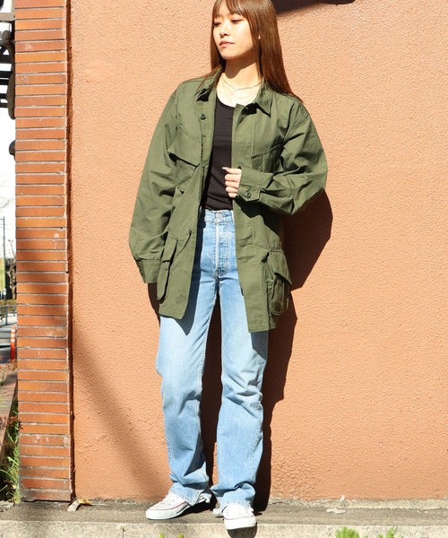 orSlow(オアスロウ)の「orSlow/オアスロウ US ARMY TROPICAL JACKET NONRIP ARMYGREEN アーミージャケット ミリタリージャケット(ミリタリージャケット・メンズ・アーミー・2/4/3)」の19枚目の写真
