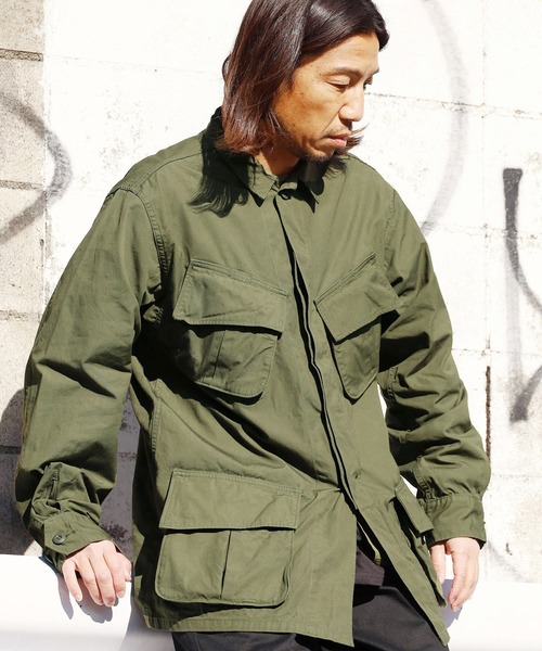 orSlow(オアスロウ)の「orSlow/オアスロウ US ARMY TROPICAL JACKET NONRIP ARMYGREEN アーミージャケット ミリタリージャケット(ミリタリージャケット・メンズ・アーミー・2/4/3)」の9枚目の写真
