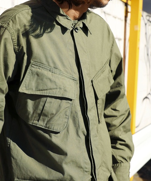 orSlow(オアスロウ)の「orSlow/オアスロウ US ARMY TROPICAL JACKET NONRIP ARMYGREEN アーミージャケット ミリタリージャケット(ミリタリージャケット・メンズ・アーミー・2/4/3)」の21枚目の写真