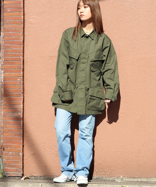 orSlow(オアスロウ)の「orSlow/オアスロウ US ARMY TROPICAL JACKET NONRIP ARMYGREEN アーミージャケット ミリタリージャケット(ミリタリージャケット・メンズ・アーミー・2/4/3)」の16枚目の写真