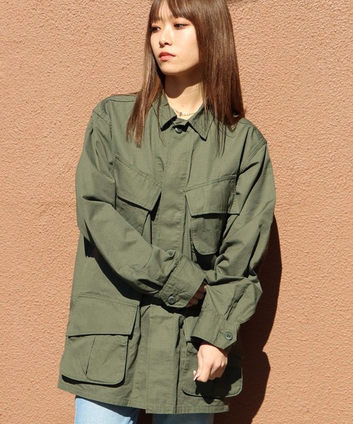 orSlow(オアスロウ)の「orSlow/オアスロウ US ARMY TROPICAL JACKET NONRIP ARMYGREEN アーミージャケット ミリタリージャケット(ミリタリージャケット・メンズ・アーミー・2/4/3)」の15枚目の写真