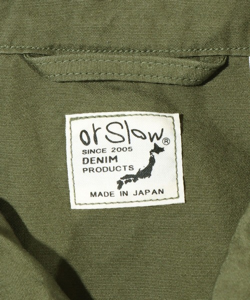 orSlow(オアスロウ)の「orSlow/オアスロウ US ARMY TROPICAL JACKET NONRIP ARMYGREEN アーミージャケット ミリタリージャケット(ミリタリージャケット・メンズ・アーミー・2/4/3)」の17枚目の写真