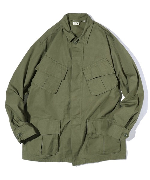 orSlow(オアスロウ)の「orSlow/オアスロウ US ARMY TROPICAL JACKET NONRIP ARMYGREEN アーミージャケット ミリタリージャケット(ミリタリージャケット・メンズ・アーミー・2/4/3)」の3枚目の写真
