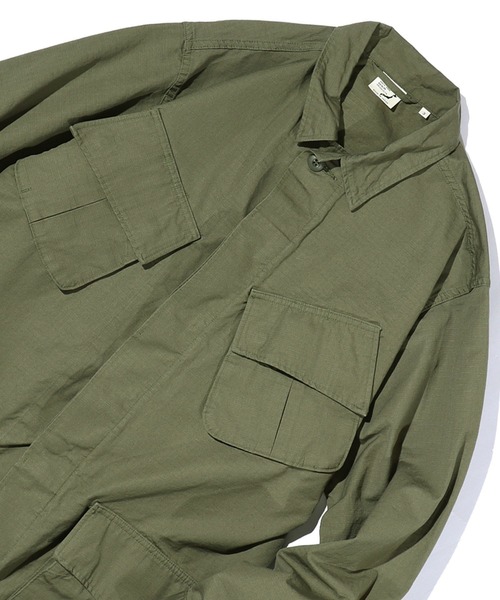 orSlow(オアスロウ)の「orSlow/オアスロウ US ARMY TROPICAL JACKET NONRIP ARMYGREEN アーミージャケット ミリタリージャケット(ミリタリージャケット・メンズ・アーミー・2/4/3)」の12枚目の写真