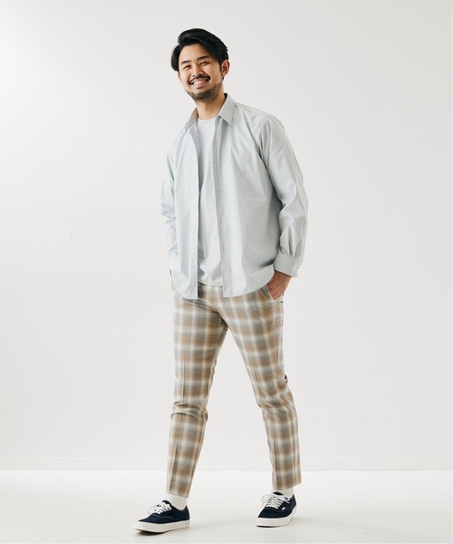 417 EDIFICE（フォーワンセブンエディフィス）の「オンブレーチェック スリムパンツ（スラックス・メンズ・グレー系その他/ブラウン系その他・SMALL/MEDIUM/LARGE）」の3枚目の写真