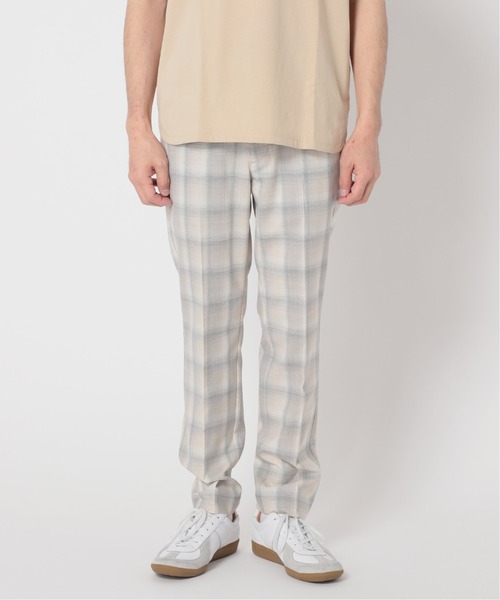 417 EDIFICE（フォーワンセブンエディフィス）の「オンブレーチェック スリムパンツ（スラックス・メンズ・グレー系その他/ブラウン系その他・SMALL/MEDIUM/LARGE）」の4枚目の写真