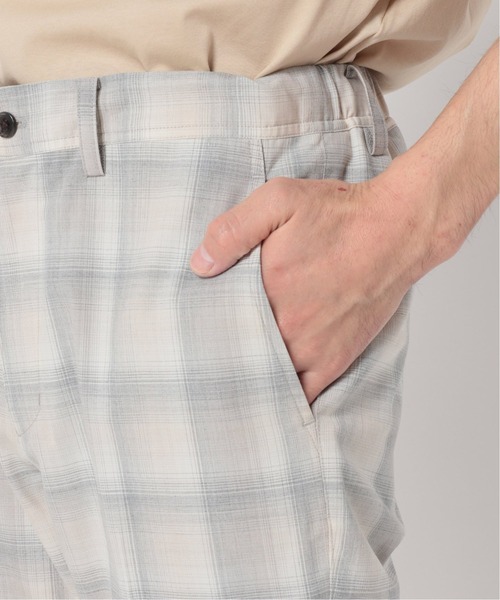 417 EDIFICE（フォーワンセブンエディフィス）の「オンブレーチェック スリムパンツ（スラックス・メンズ・グレー系その他/ブラウン系その他・SMALL/MEDIUM/LARGE）」の5枚目の写真