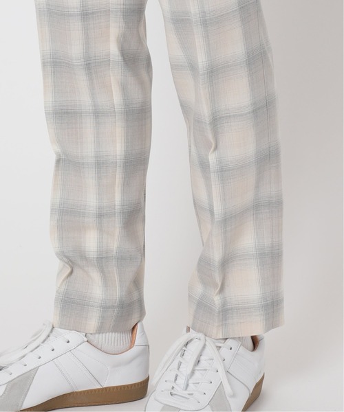 417 EDIFICE（フォーワンセブンエディフィス）の「オンブレーチェック スリムパンツ（スラックス・メンズ・グレー系その他/ブラウン系その他・SMALL/MEDIUM/LARGE）」の17枚目の写真