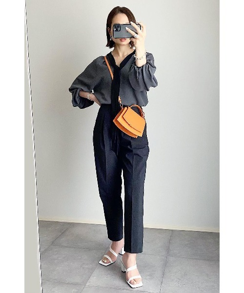 model：H157 着用サイズ：FREE