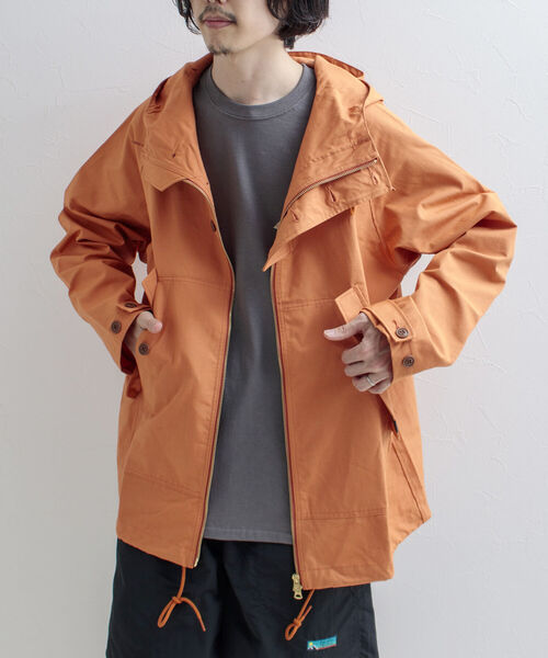 GLOSTER(グロスター)の「【GLOSTER/グロスター】ミリタリーフィールドパーカー(ブルゾン・メンズ・オリーブ/ネイビー/オレンジ・MEDIUM/LARGE)」の1枚目の写真