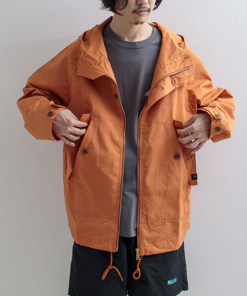 GLOSTER(グロスター)の「【GLOSTER/グロスター】ミリタリーフィールドパーカー(ブルゾン・メンズ・オリーブ/ネイビー/オレンジ・MEDIUM/LARGE)」の4枚目の写真