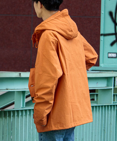 GLOSTER(グロスター)の「【GLOSTER/グロスター】ミリタリーフィールドパーカー(ブルゾン・メンズ・オリーブ/ネイビー/オレンジ・MEDIUM/LARGE)」の15枚目の写真