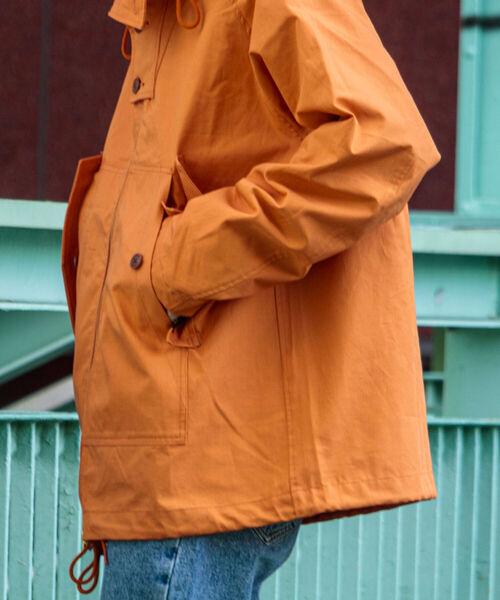 GLOSTER(グロスター)の「【GLOSTER/グロスター】ミリタリーフィールドパーカー(ブルゾン・メンズ・オリーブ/ネイビー/オレンジ・MEDIUM/LARGE)」の16枚目の写真