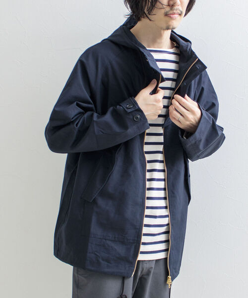 GLOSTER(グロスター)の「【GLOSTER/グロスター】ミリタリーフィールドパーカー(ブルゾン・メンズ・オリーブ/ネイビー/オレンジ・MEDIUM/LARGE)」の22枚目の写真