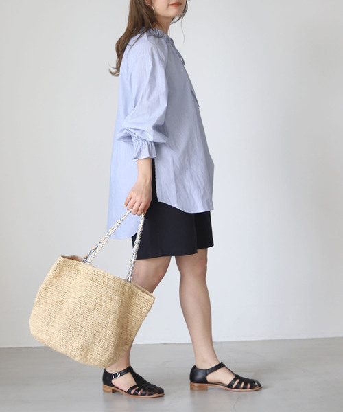 SLOBE IENA(スローブイエナ)の「《追加》SLOBE IENA グルカサンダル◆(サンダル・レディース・ホワイト/ブラック・23cm/23.5cm/24cm/24.5cm)」の10枚目の写真