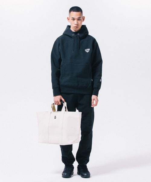 ROTTWEILER（ロットワイラー）の「CANVAS TOTE BAG（トートバッグ・メンズ・ホワイト/ブラック・ONESIZE）」の2枚目の写真
