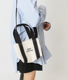 【PORT CANVAS / ポートキャンバス】 mii shoulder TOTE◆