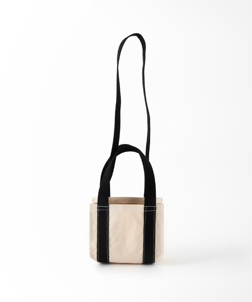U by SPICK&SPAN（ユーバイスピックアンドスパン）の「【PORT CANVAS / ポートキャンバス】 mii shoulder TOTE◆（ショルダーバッグ・レディース・アイボリー・FREE）」の10枚目の写真