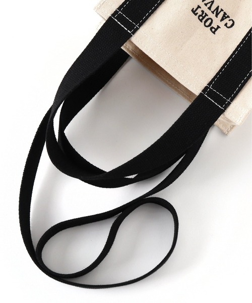 U by SPICK&SPAN（ユーバイスピックアンドスパン）の「【PORT CANVAS / ポートキャンバス】 mii shoulder TOTE◆（ショルダーバッグ・レディース・アイボリー・FREE）」の13枚目の写真