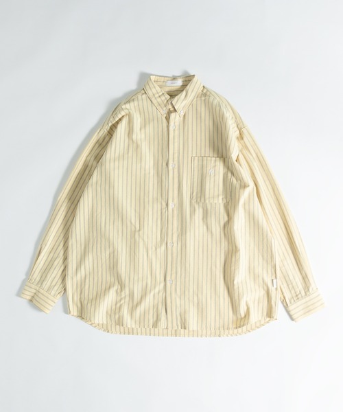 MUHET(ミュエータ)の「アソートレギュラーカラーシャツ(シャツ/ブラウス・レディース・オフホワイト/イエロー/オレンジ/インディゴブルー/グリーン/ライトピンク・SMALL/MEDIUM/X-LARGE)」の5枚目の写真